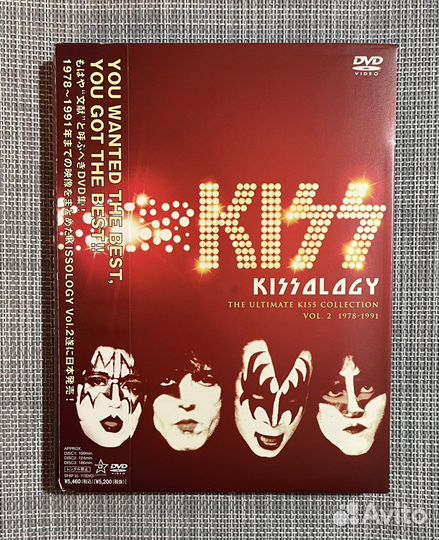 Kiss - Kissology vol.2 1978-1991 Japan 3DVD
