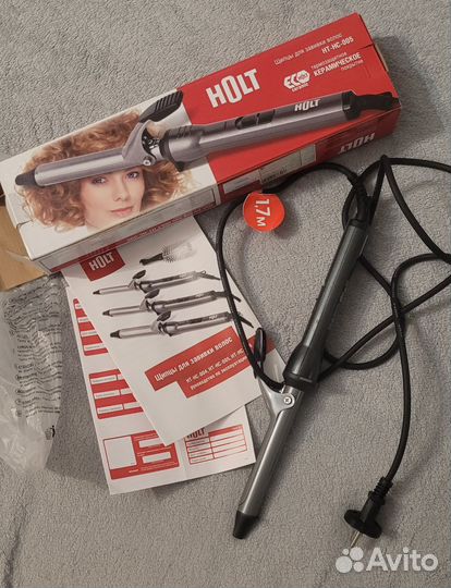 Щипцы, плойка, стайлер для завивки волос