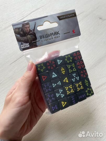 Набор кубиков для игры 