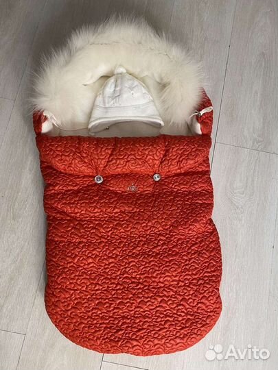 Кокон для новорожденных зимний