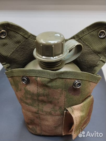Фляга армейская с чехлом