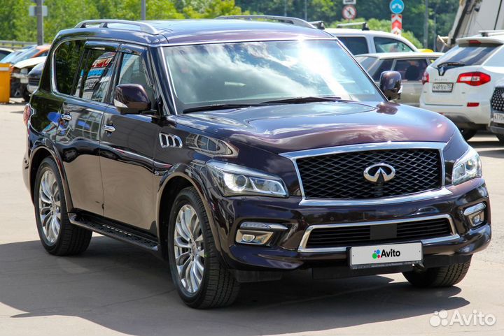 Infiniti QX80 5.6 AT, 2016, 122 098 км