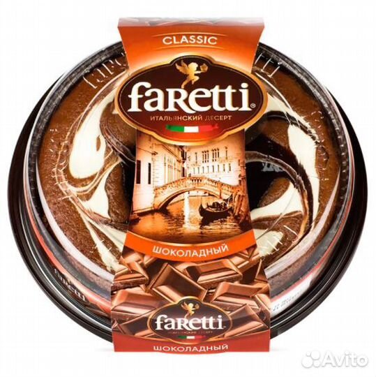 Торт Фаретти Классик Флоренция Шоколадный 400г