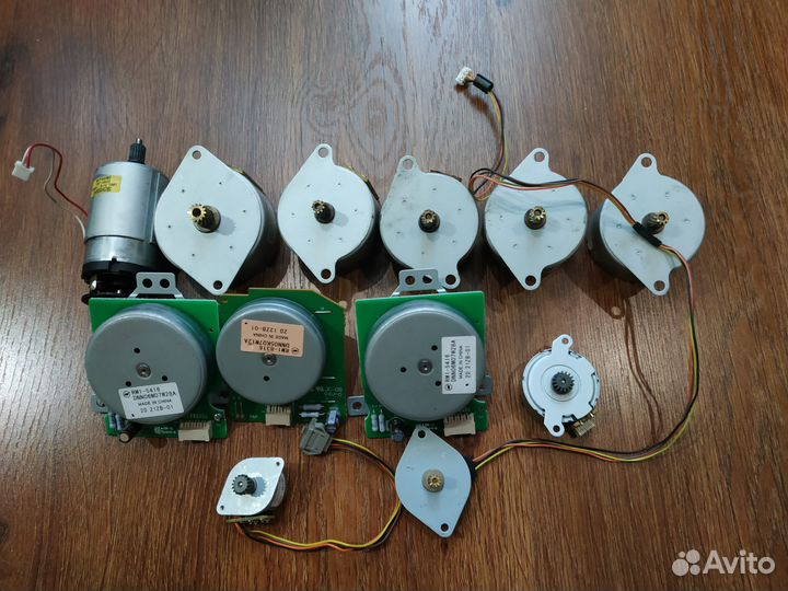 Двигатели для принтеров. Шаговые двигатели
