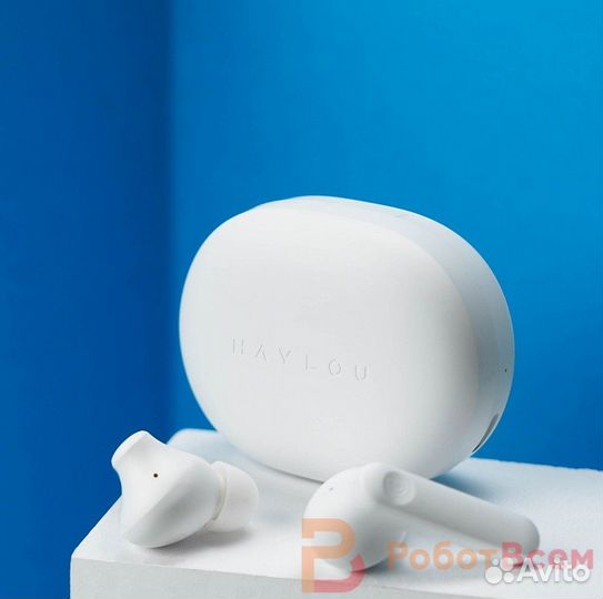 Беспроводные наушники Haylou MoriPods ANC - белый