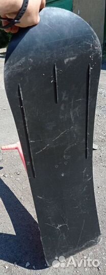 Детский зимний самокат Снеговичок