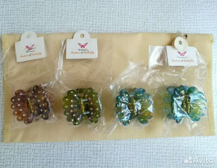 Заколки для волос. Цена за все