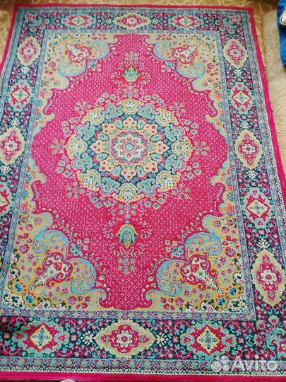 Ковер шерстяной бу