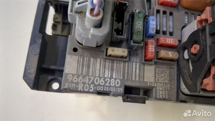 BSM Блок предохранителей Peugeot 308, 2009