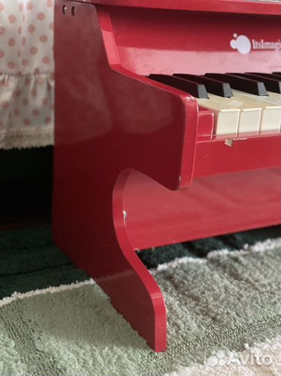 Пианино детское деревянное