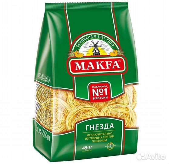 Макароны Макфа Гнезда Капеллини 450г