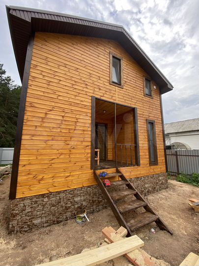 Коттедж 112 м² на участке 3,5 сот.