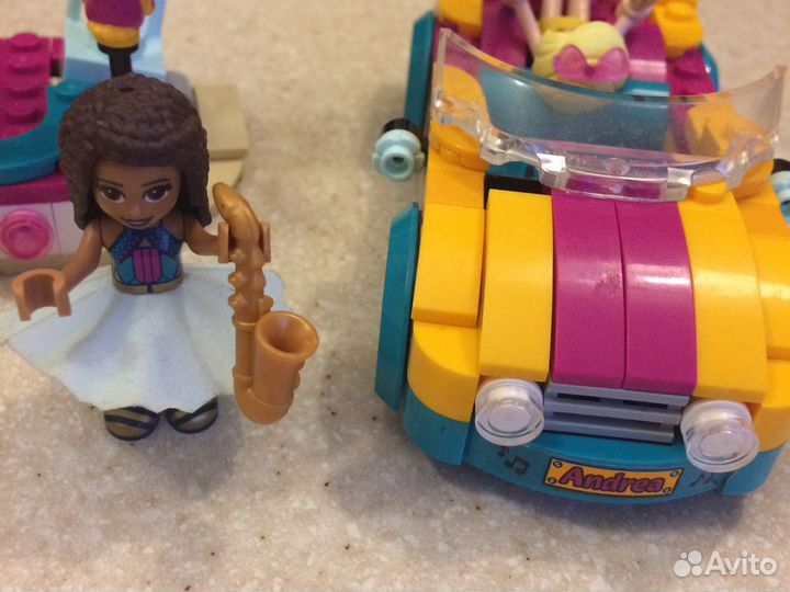 Lego friends лего фрэндс 41390 машина со сценой Ан