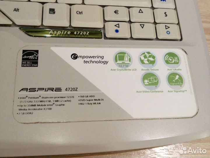 Ноутбук Acer Aspire 4720Z