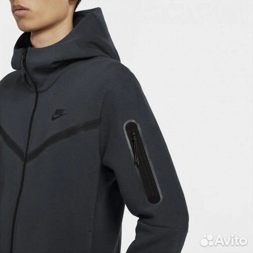 Толстовка (зип-худи) Nike Tech Fleece