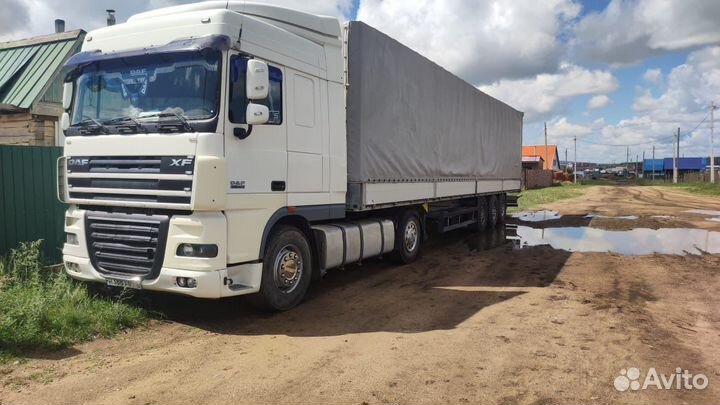 DAF FT XF 105.460 с полуприцепом, 2011