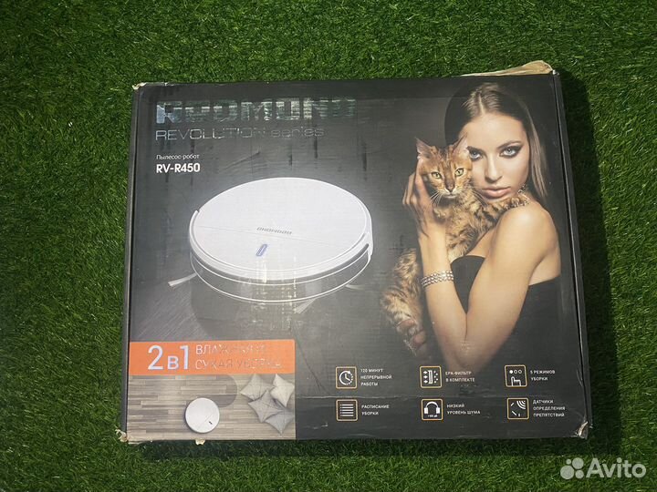 Новый робот пылесос Redmond RV-R450