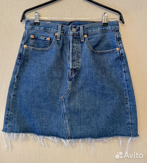 Джинсовая юбка levis 28
