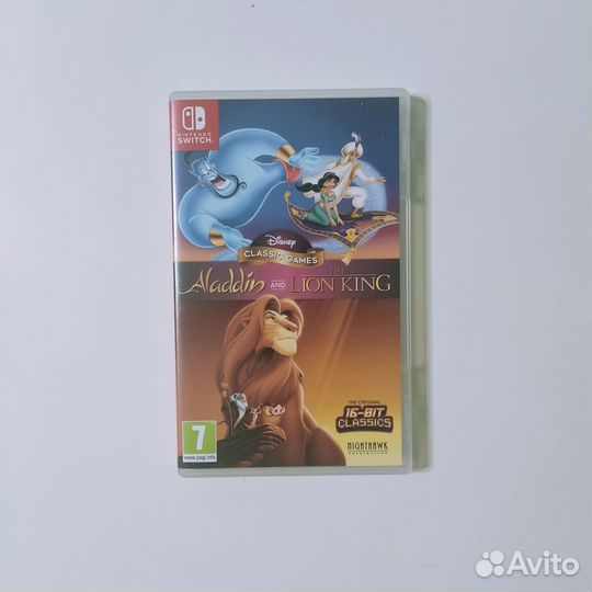 Игры для nintendo switch Lion king / Aladdin