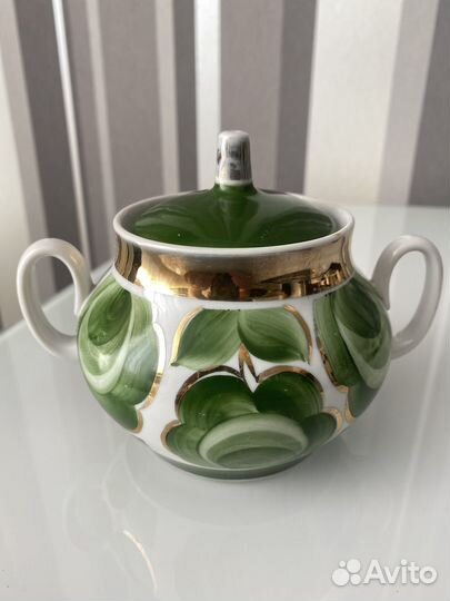 Сахарница фарфор СССР