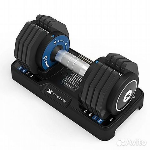 Гантель регулируемая xterra 2-10 кг