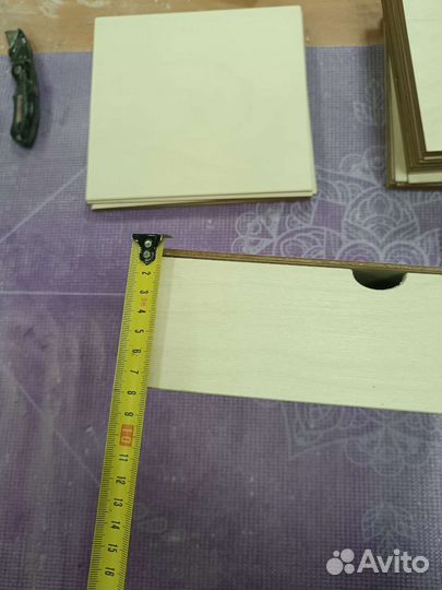 Ящик из фанеры, упаковка для подарка