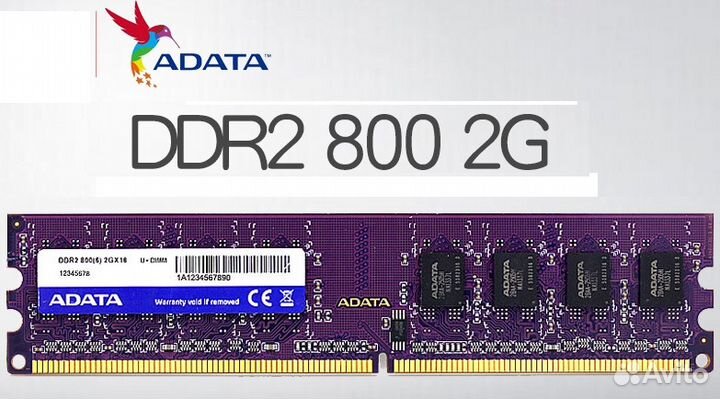 2 GB DDR 2 800 Mhz