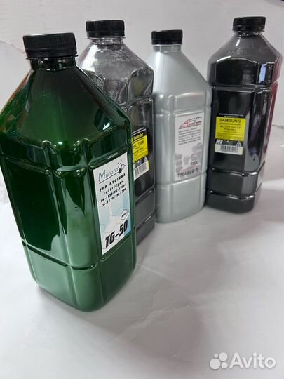 Тонер для заправки: Kyocera, HP, Samsung, Brother