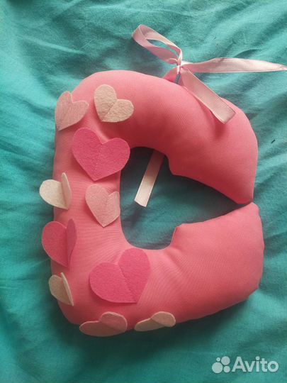 Подушки Буквы (декор, холлофайбер)