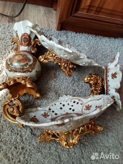 Вазы для фруктов, конфет и цветов