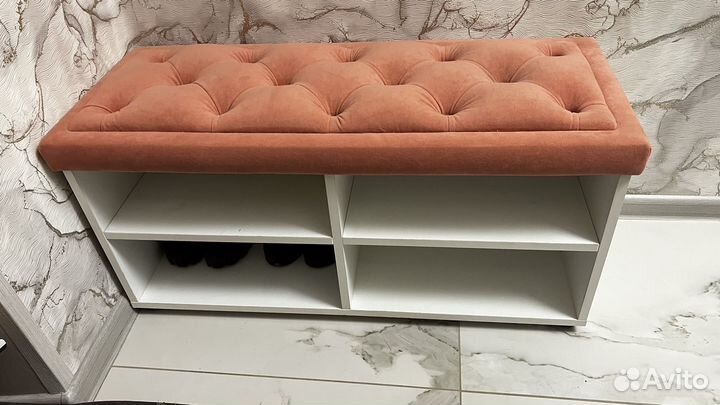 Вешалка в прихожую с обувницей