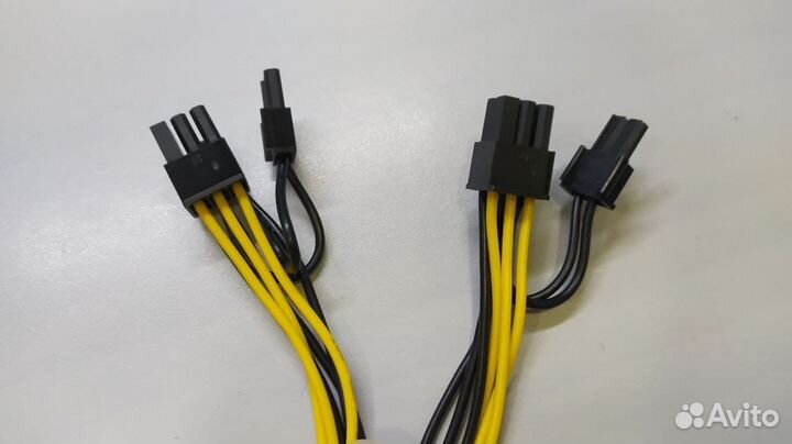 Переходник питания 6 pin на 2*8 pin (6 pin+2 pin)