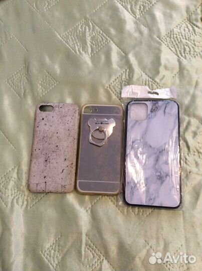 Чехлы 2шт. Айфон 7. Айфон 11 новый.Почта