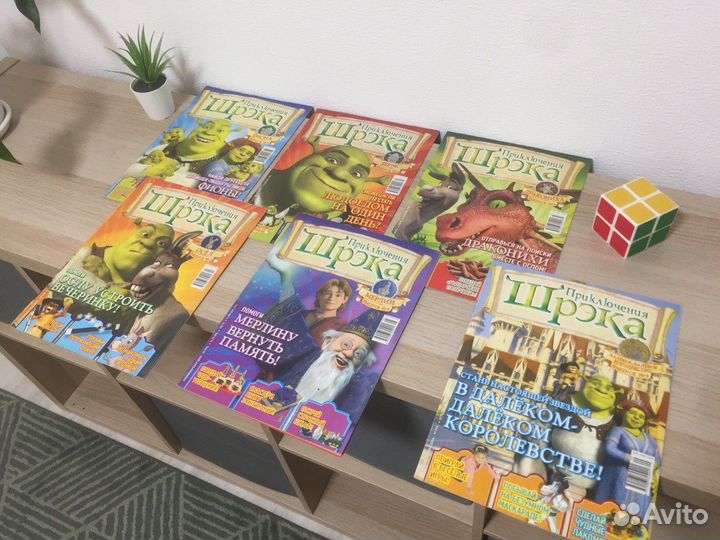 Журналы Том и Джерри, Шрек, Губка Боб, Скуби Ду