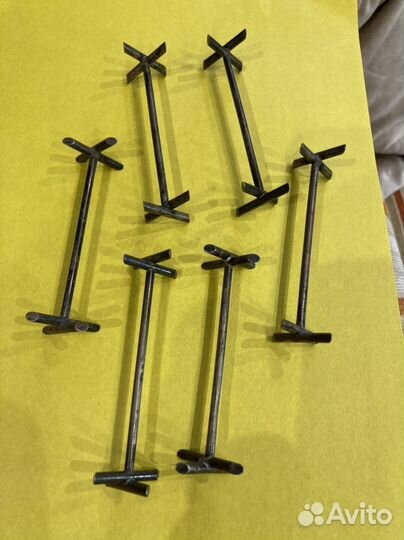 Серебряные подставки для столовых приборов