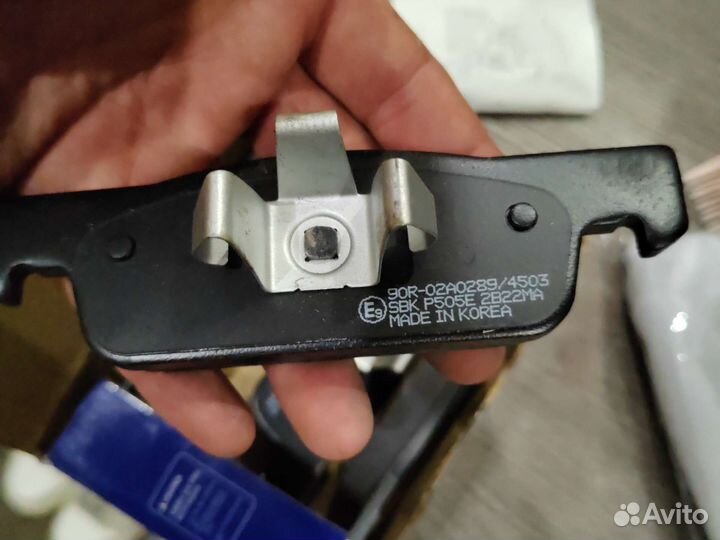 Тормозные колодки renault logan 2