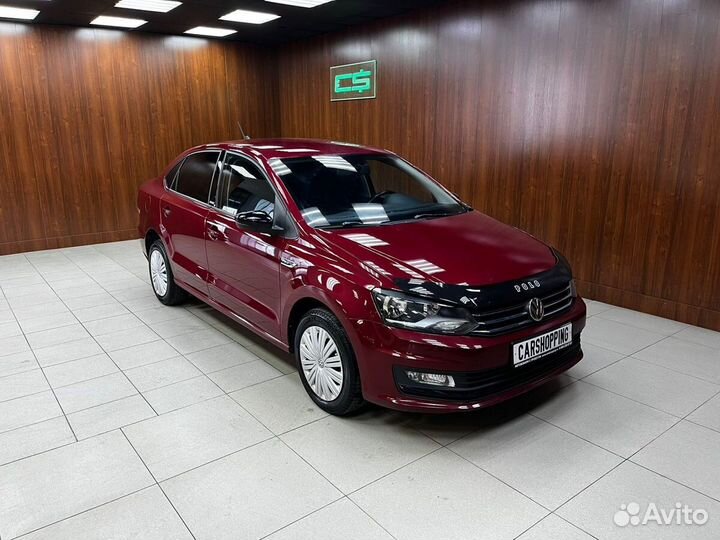 Volkswagen Polo 1.6 AT, 2018, 82 800 км