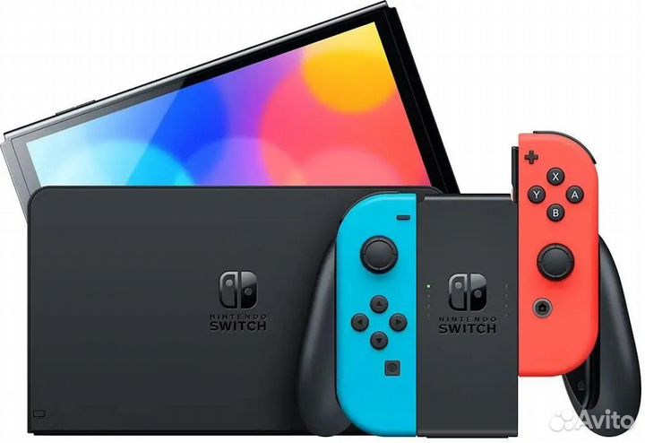 Nintendo Switch Oled 64gb Neon