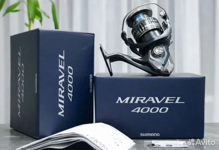 Shimano Miravel 4000 4.7:1 + тюнинг новые