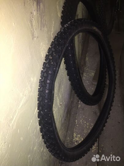Велопокрышка зимняя 2 штуки