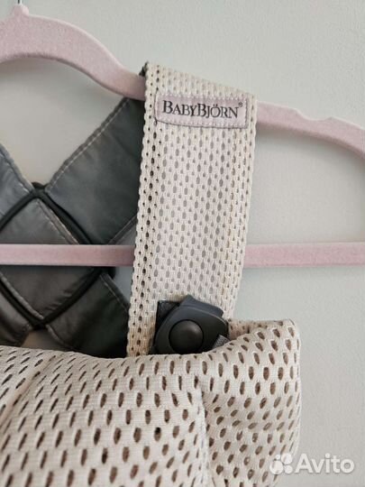 Рюкзак переноска Babybjorn Mini Air Mesh жемч.роз