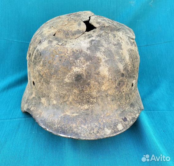 Каска Немецкая Крепкая для Реставрации