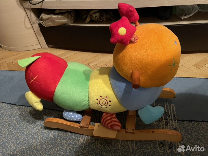 Качалка imaginarium гусеница