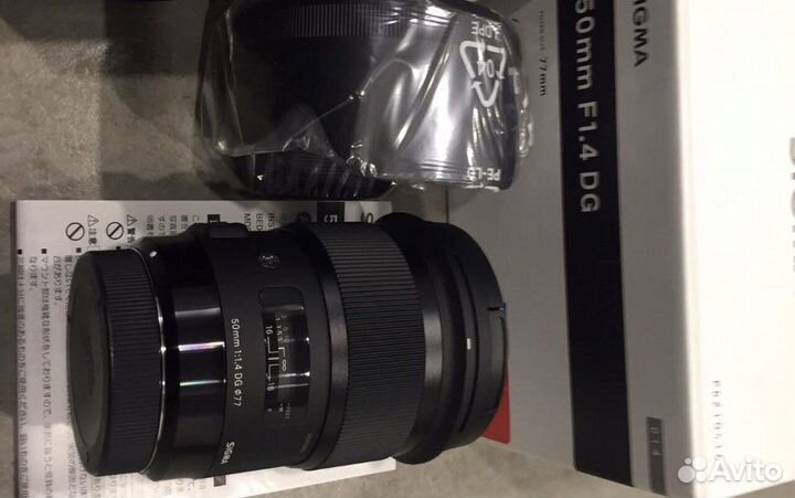 Sigma AF 50 f/1.4 DG HSM Art Nikon F, Новый