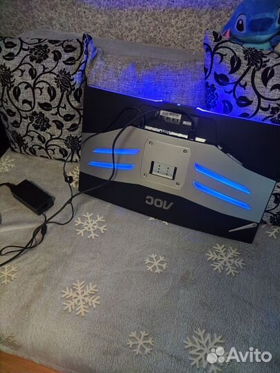 Монитор для компьютера 27 дюйма бу (битый)