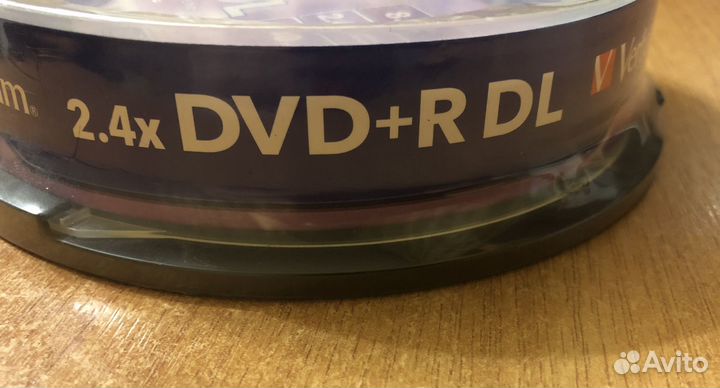 Болванки Verbatim DVD R DL 8,5 GB 10 шт