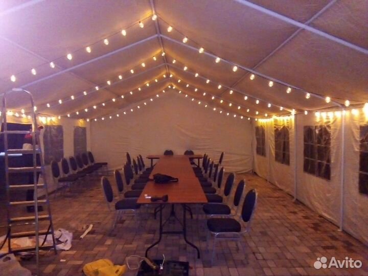 Аренда Шатров и мебели для банкетов и мероприятий