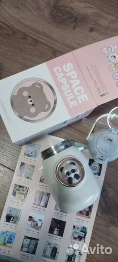 Термос с трубочкой