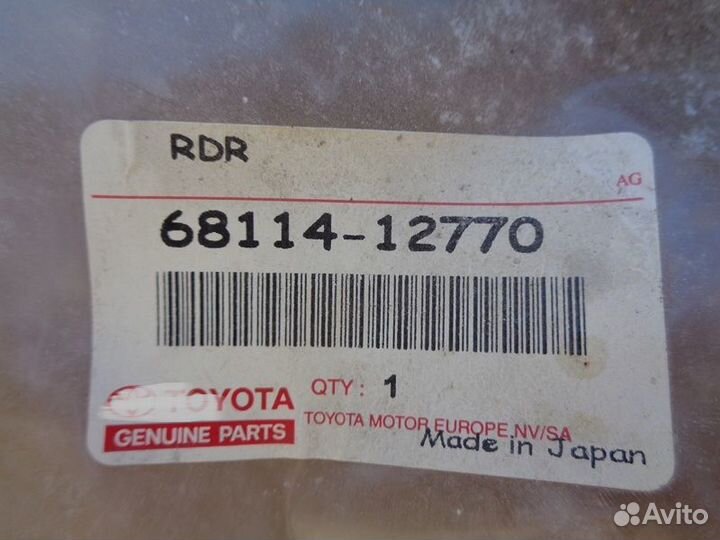 Toyota Corolla E150 стекло двери задней левой