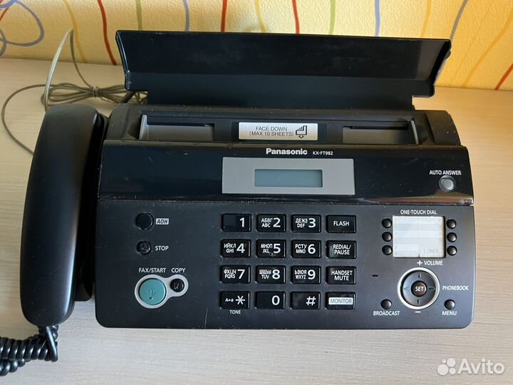 Факc/телефон Рanаsonic кх-fт982RU